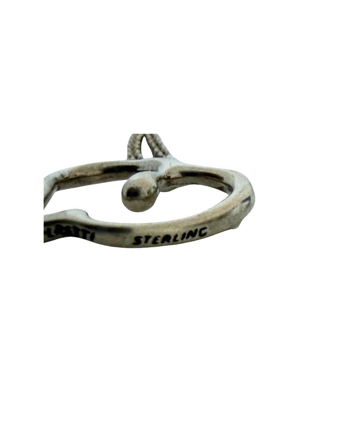 Tiffany & Co. Elsa Peretti Apple Sterling Silver Necklace