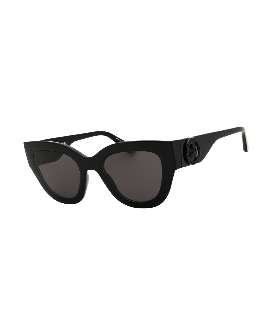 Longchamp LO744S Black Cat-Eye Sunglasses