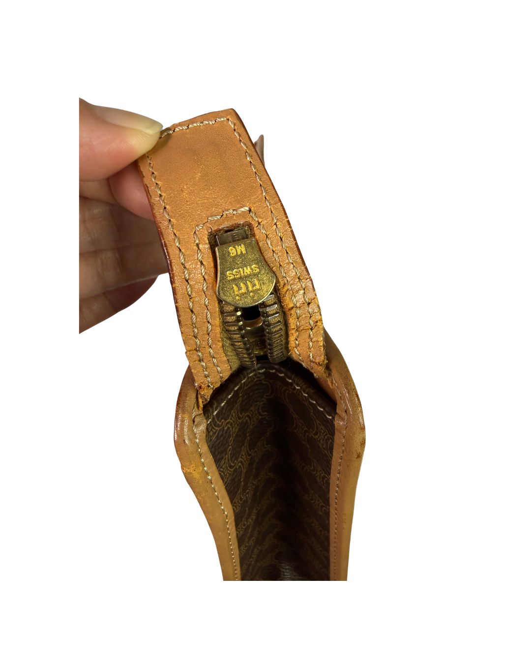 Vintage Céline Macadam Clutch
