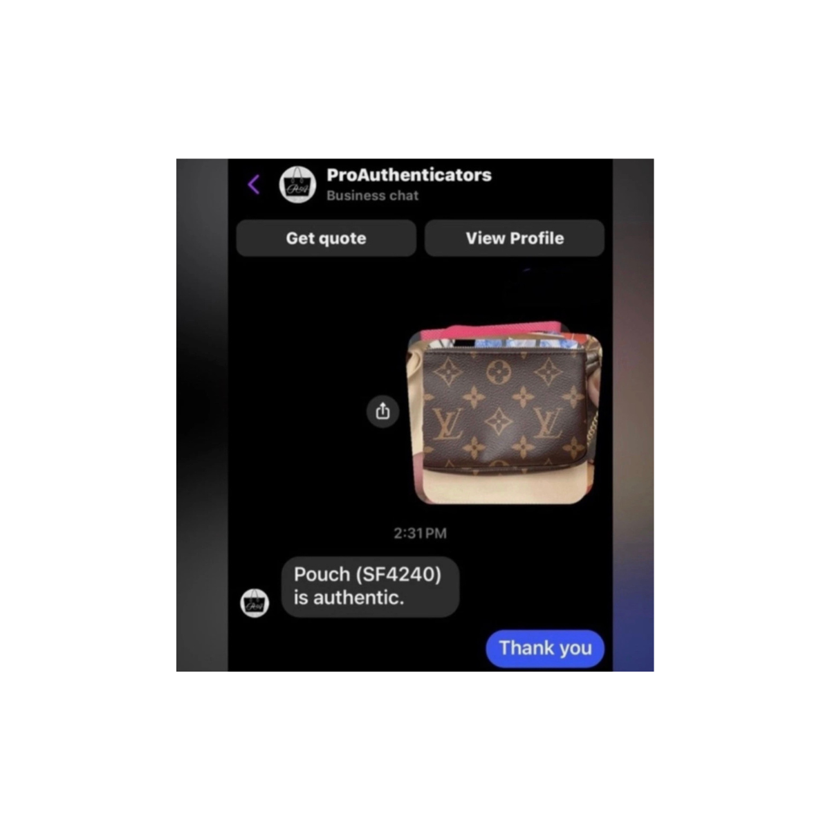 Louis Vuitton Monogram Mini Pochette Accessories