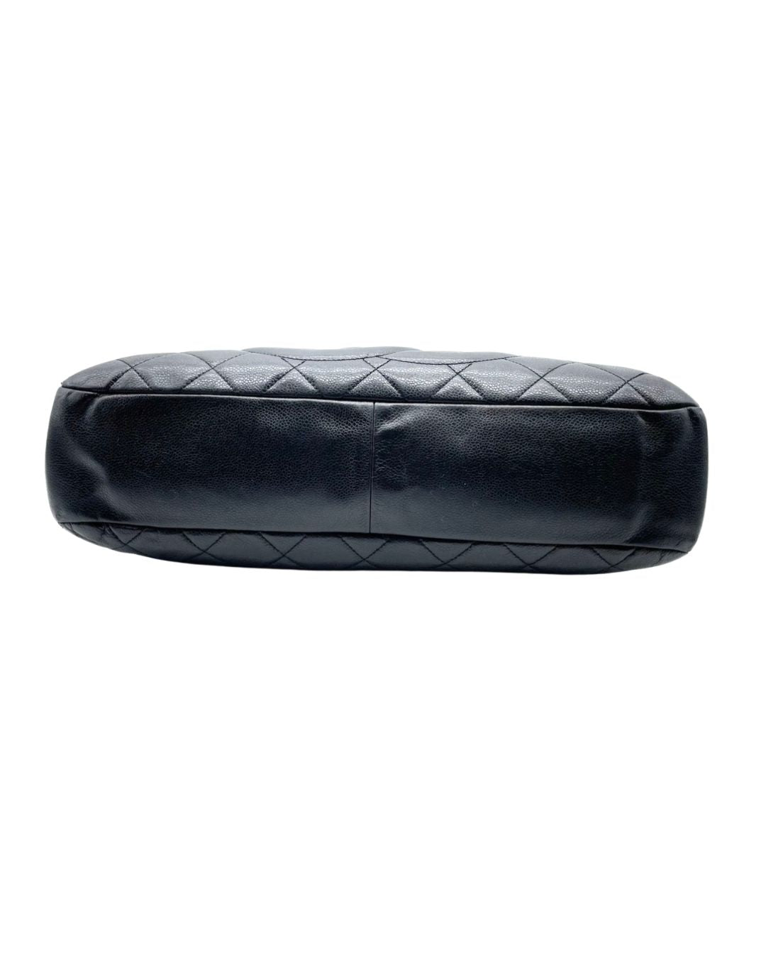 Chanel CC Caviar Quilted Black Shoulder Bag