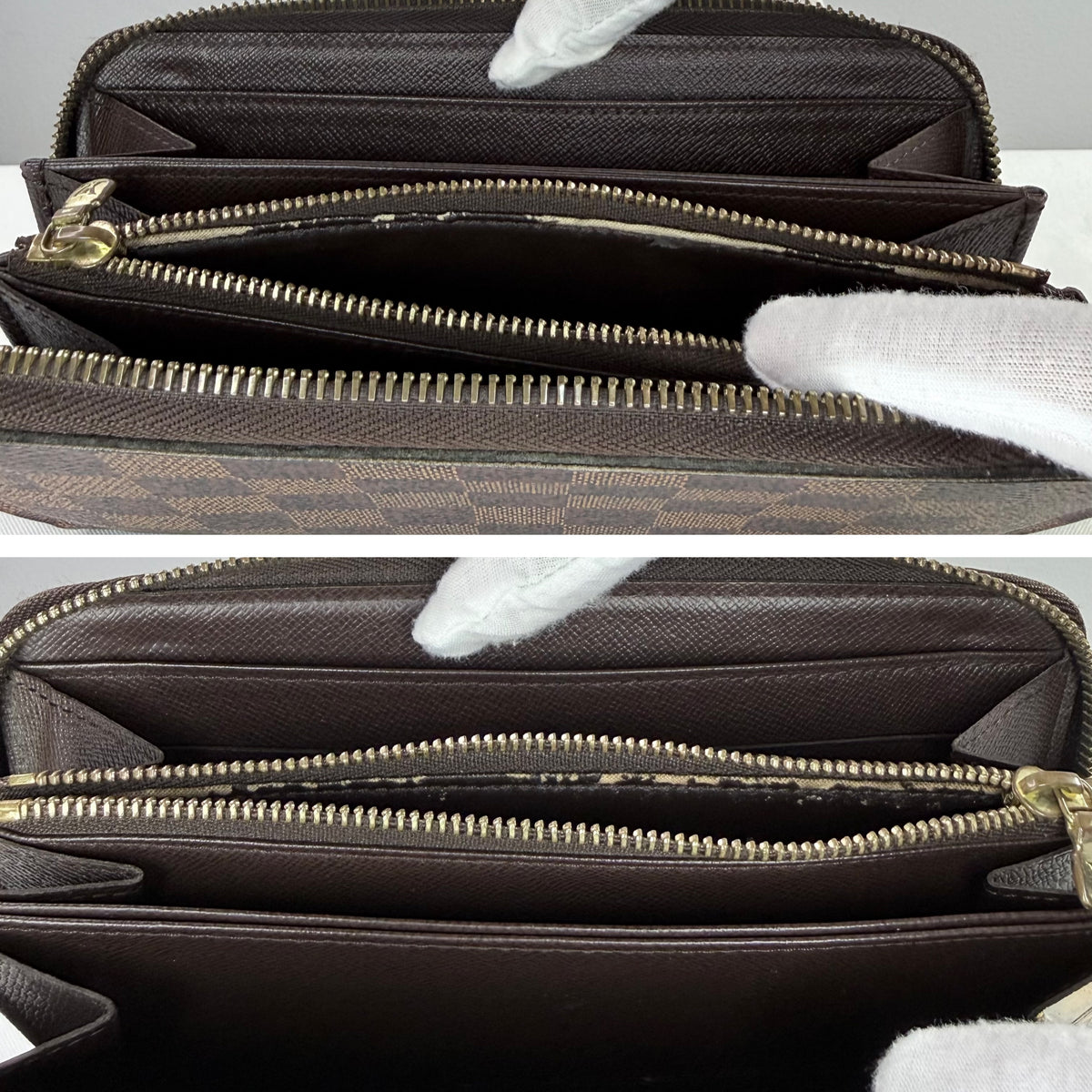 Louis Vuitton Damier Ebene Zippy Wallet