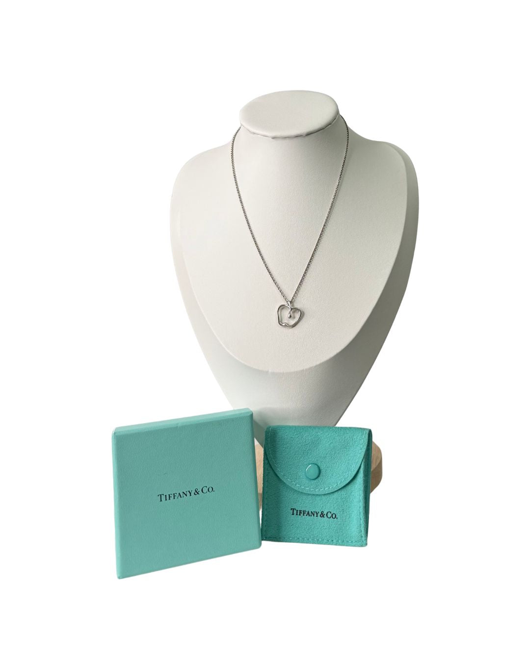 Tiffany & Co. Elsa Peretti Apple Sterling Silver Necklace