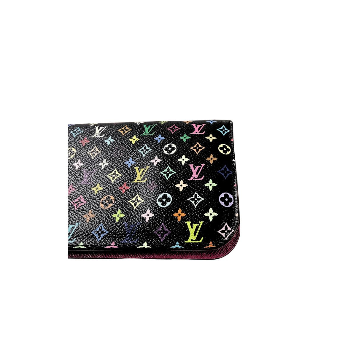 Louis Vuitton Insolite Wallet Monogram Multicolore Black Grenade Leather Wallet