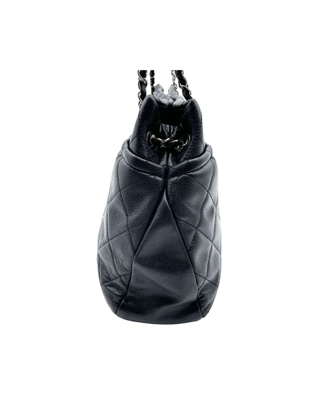 Chanel CC Caviar Quilted Black Shoulder Bag