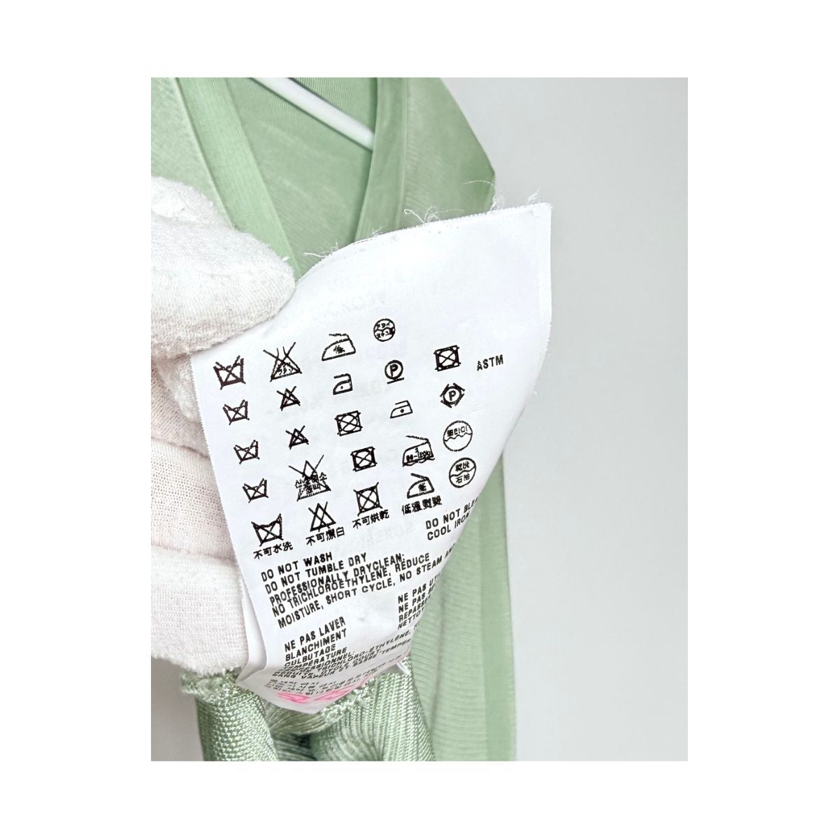 Prada Sheer Viscose Knit Cardigan Mint Green Lightweight Top