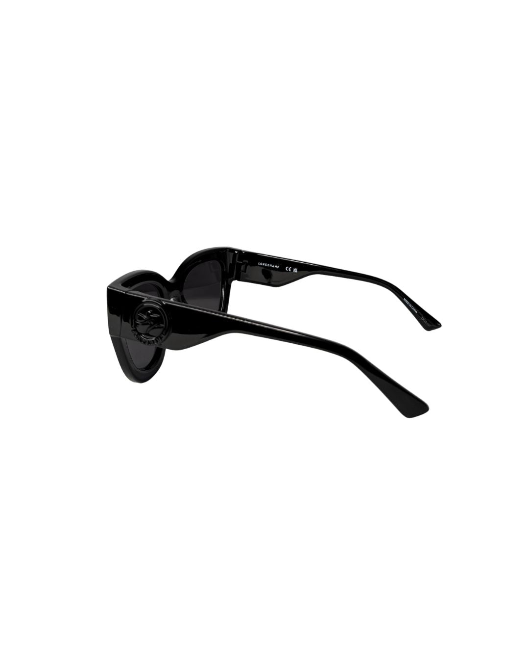 Longchamp LO744S Black Cat-Eye Sunglasses