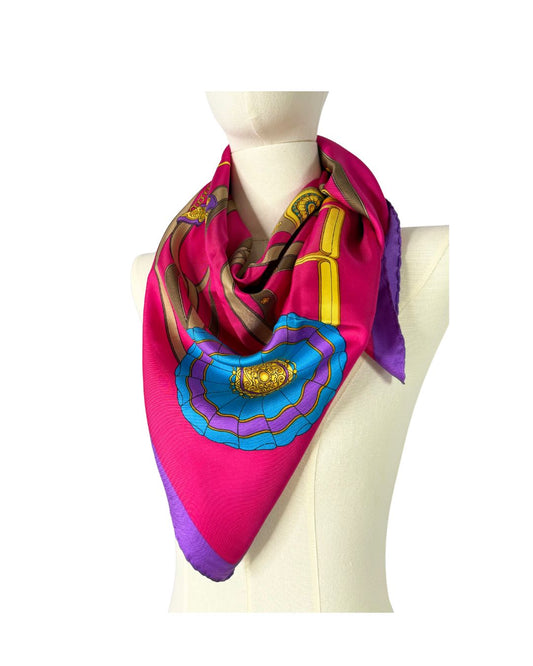 Celine Vintage Silk Scarf