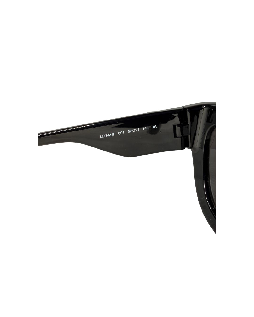 Longchamp LO744S Black Cat-Eye Sunglasses