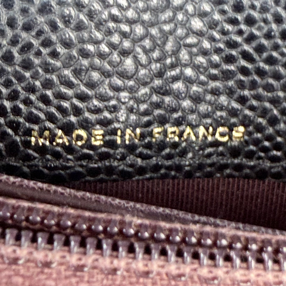 Chanel Classic Quilted Caviar Long Flap Wallet Gold CC Logo