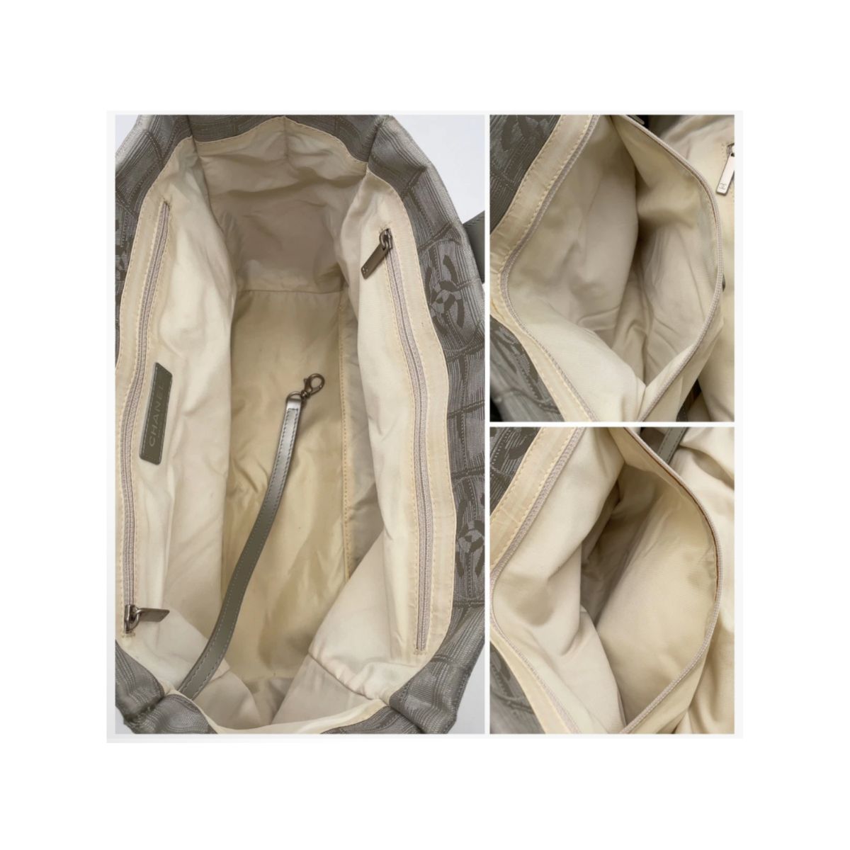 Chanel New Travel Line Tote PM Grey