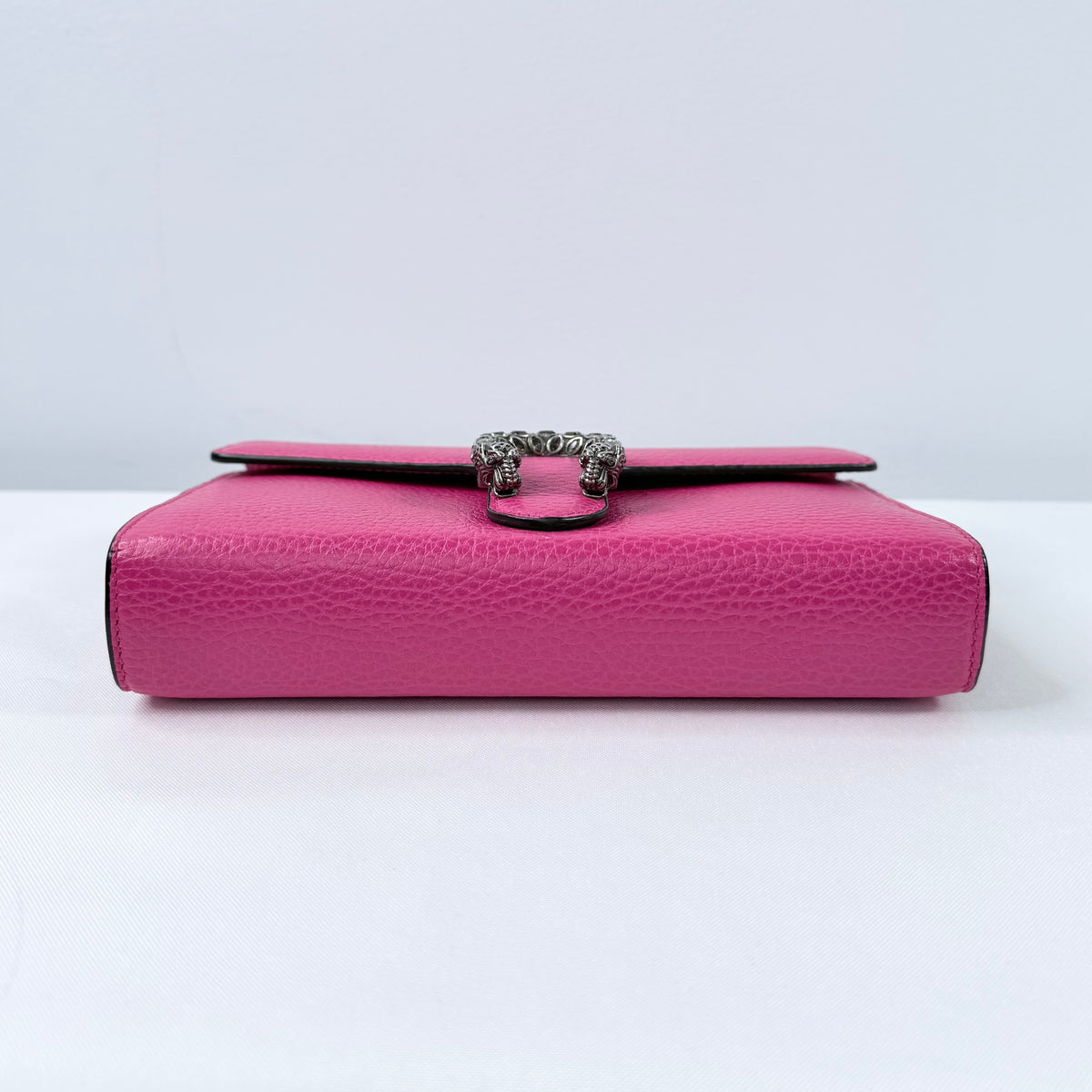 Gucci Dionysus Chain Wallet Pink Leather Shoulder Bag