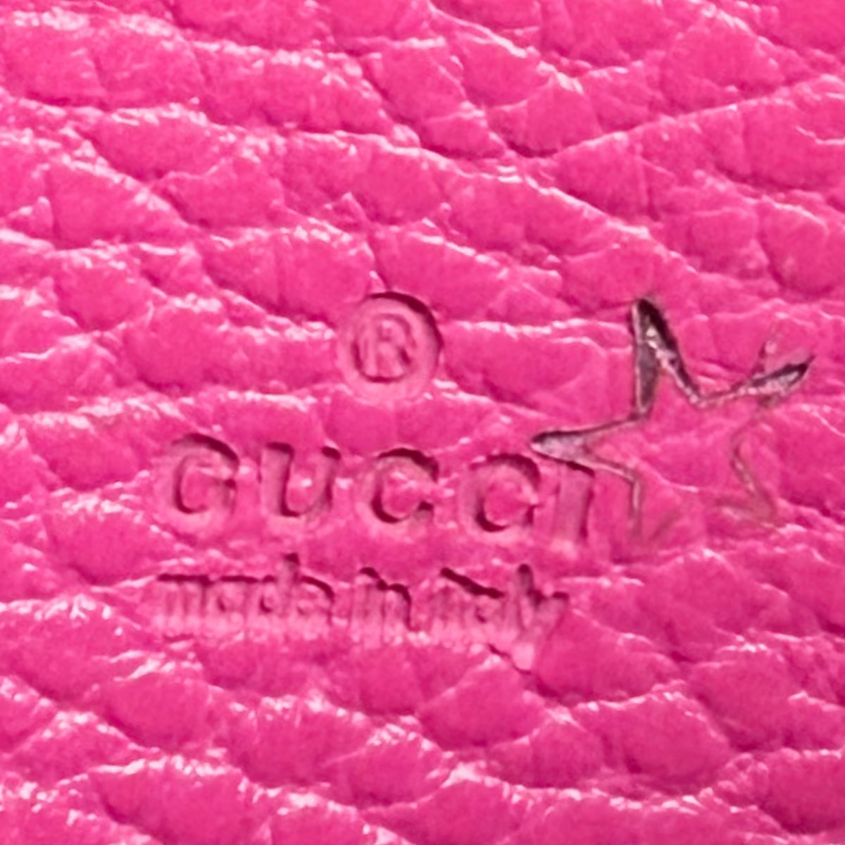 Gucci Dionysus Chain Wallet Pink Leather Shoulder Bag