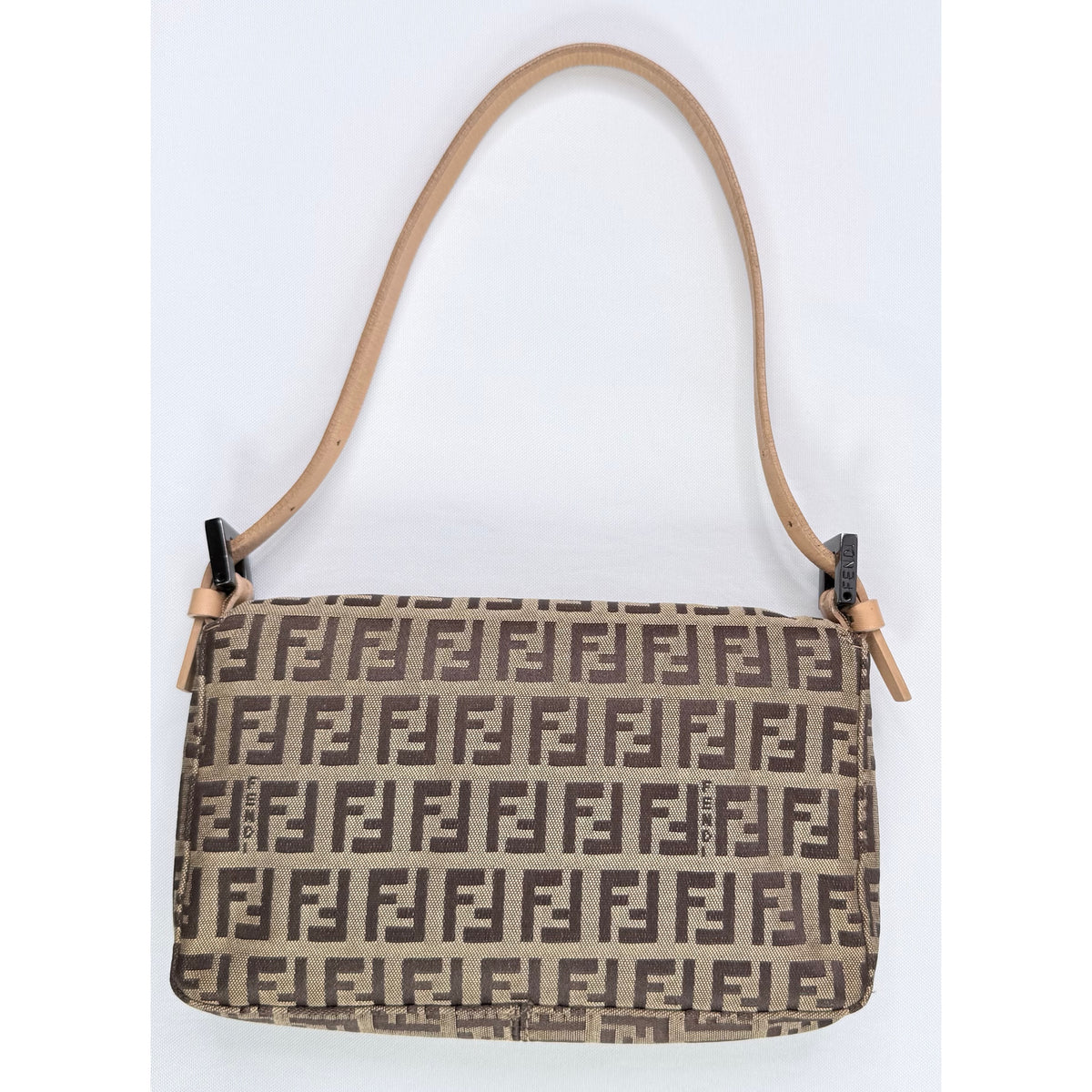 Fendi Zucchino Baguette Mini Bag