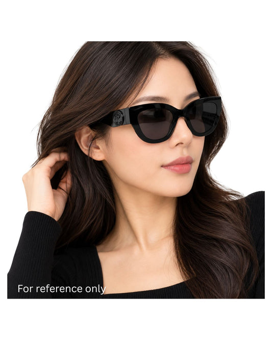Longchamp LO744S Black Cat-Eye Sunglasses