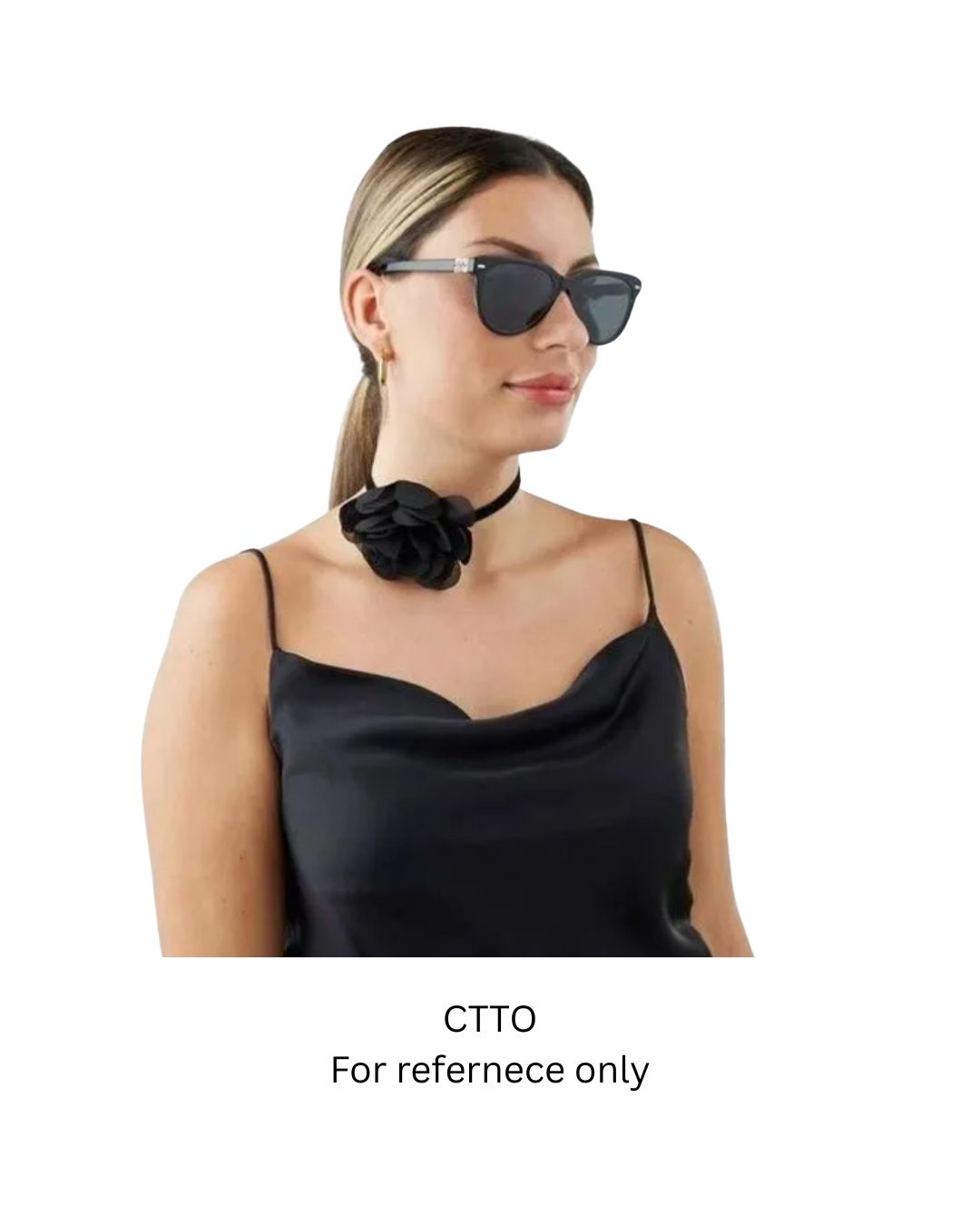 Miu Miu MU12ZS Black Grey Phantos Sunglasses