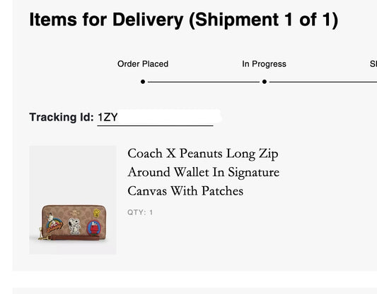 Coach X CBM91 Peanuts Long Zip Around Wallet In Signature Canvas With Patches