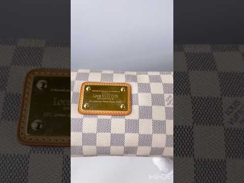 Louis Vuitton Damier Azur Eva Shoulder Bag with Strap