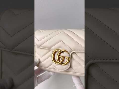 Gucci GG Marmont Mini Quilted Leather Crossbody Bag