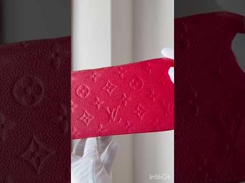 Louis Vuitton Zippy Wallet Monogram Empreinte Red Leather