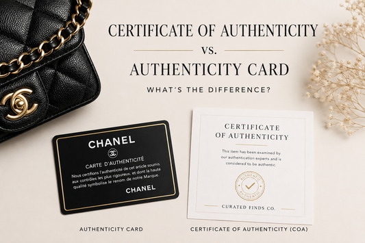 Certificate of Authenticity vs. Authenticity Card: What’s the Difference?