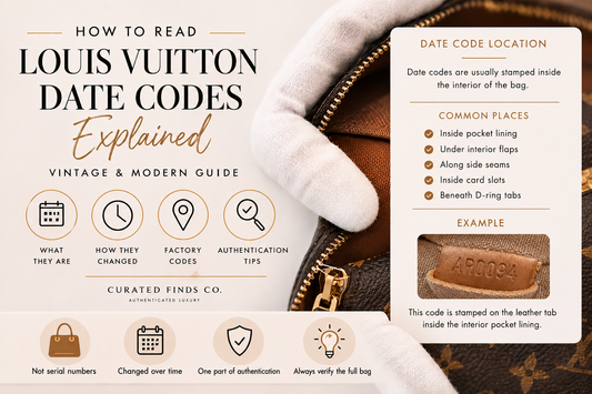 Louis Vuitton Date Codes Explained: How to Read Vintage & Modern LV Codes