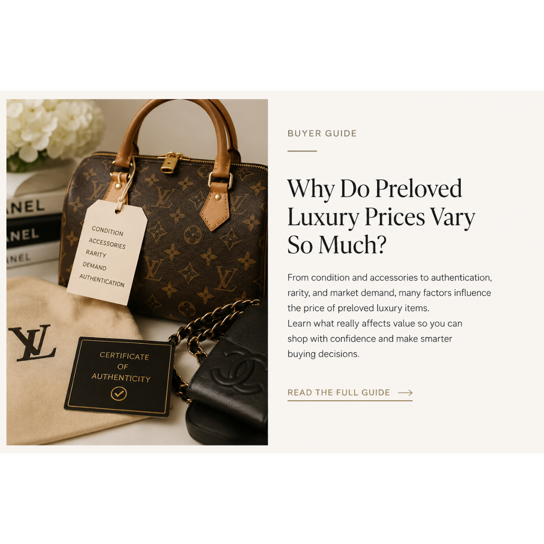 Why Do Preloved Luxury Prices Vary So Much?