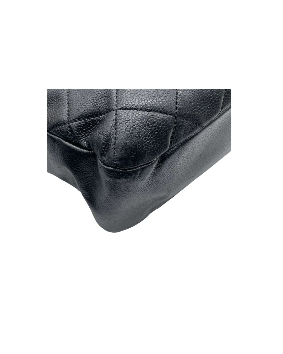 Chanel CC Caviar Quilted Black Shoulder Bag