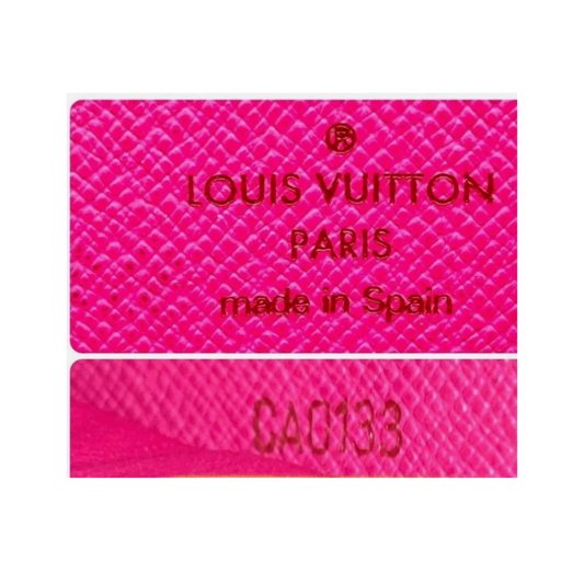 Louis Vuitton Monogram Black Multicolore Zippy Wallet