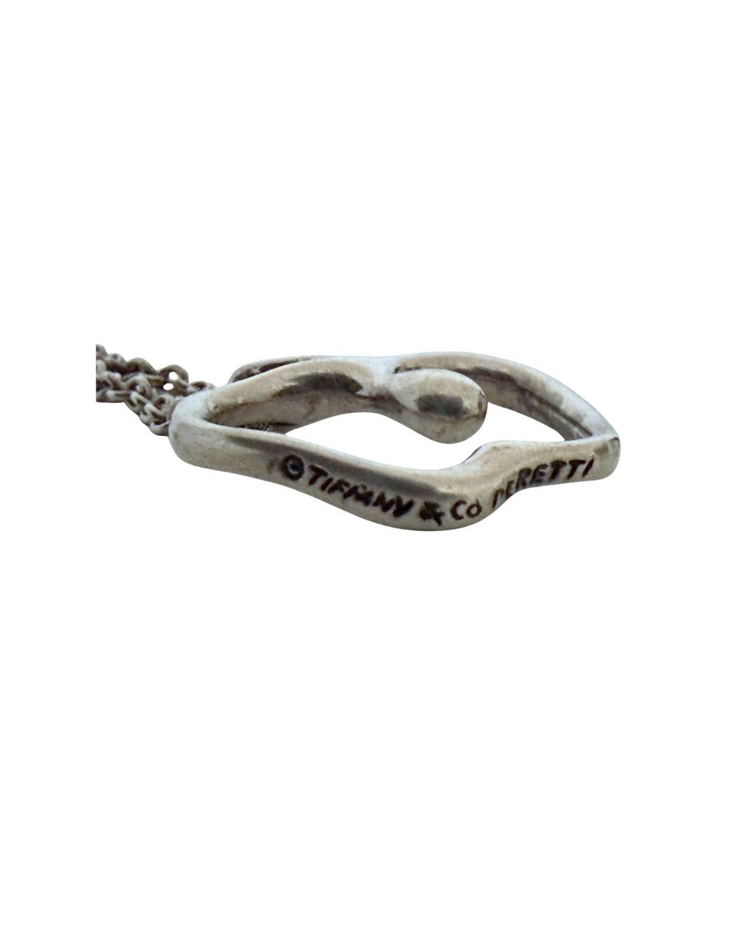 Tiffany & Co. Elsa Peretti Apple Sterling Silver Necklace
