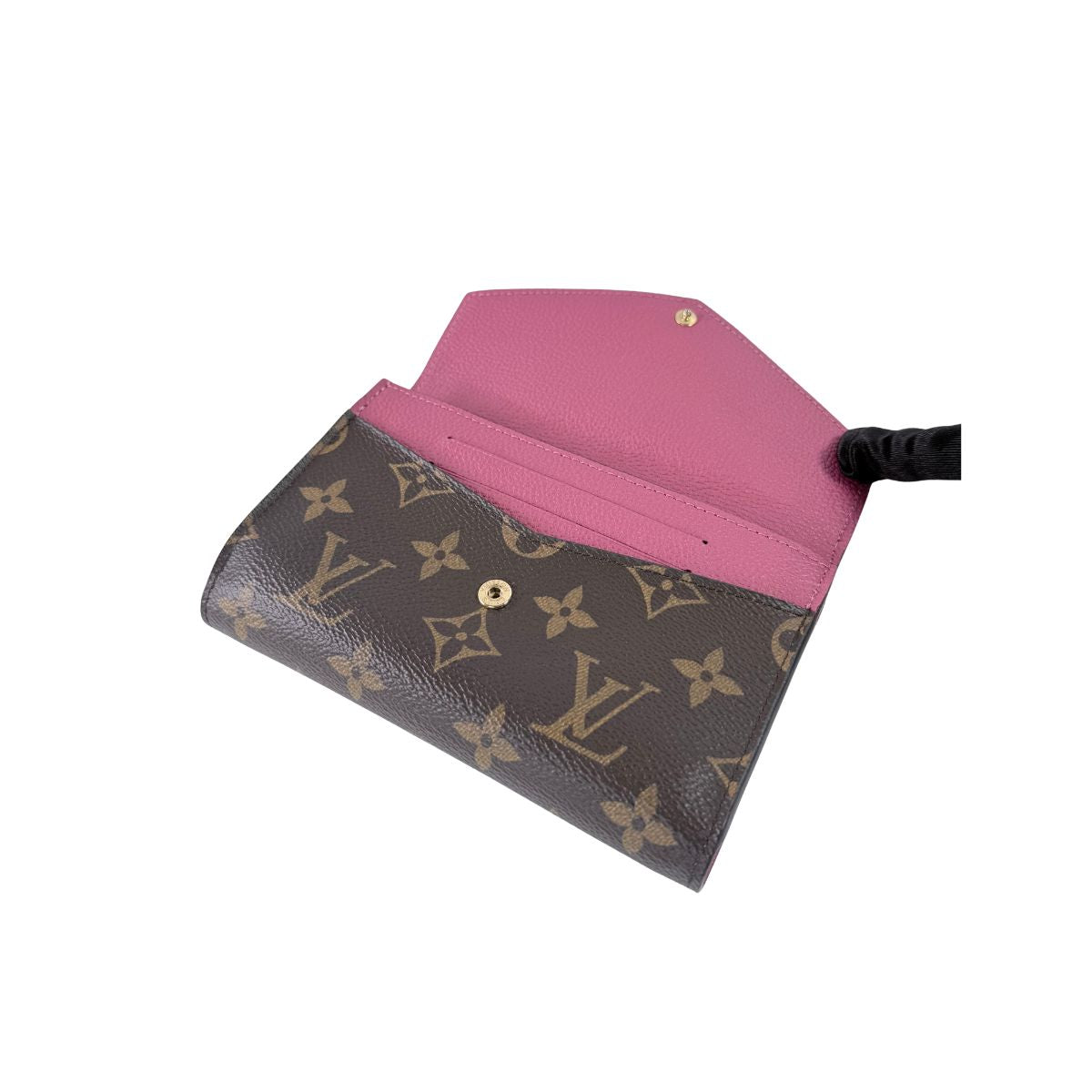 Louis Vuitton Pallas Monogram Canvas Leather Compact Wallet