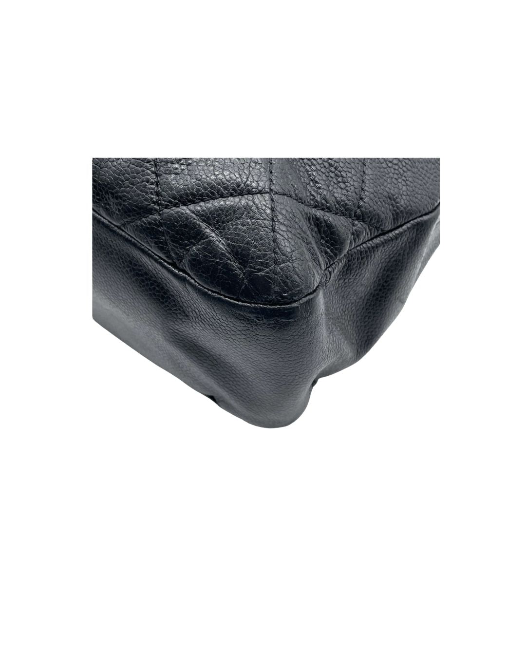 Chanel CC Caviar Quilted Black Shoulder Bag