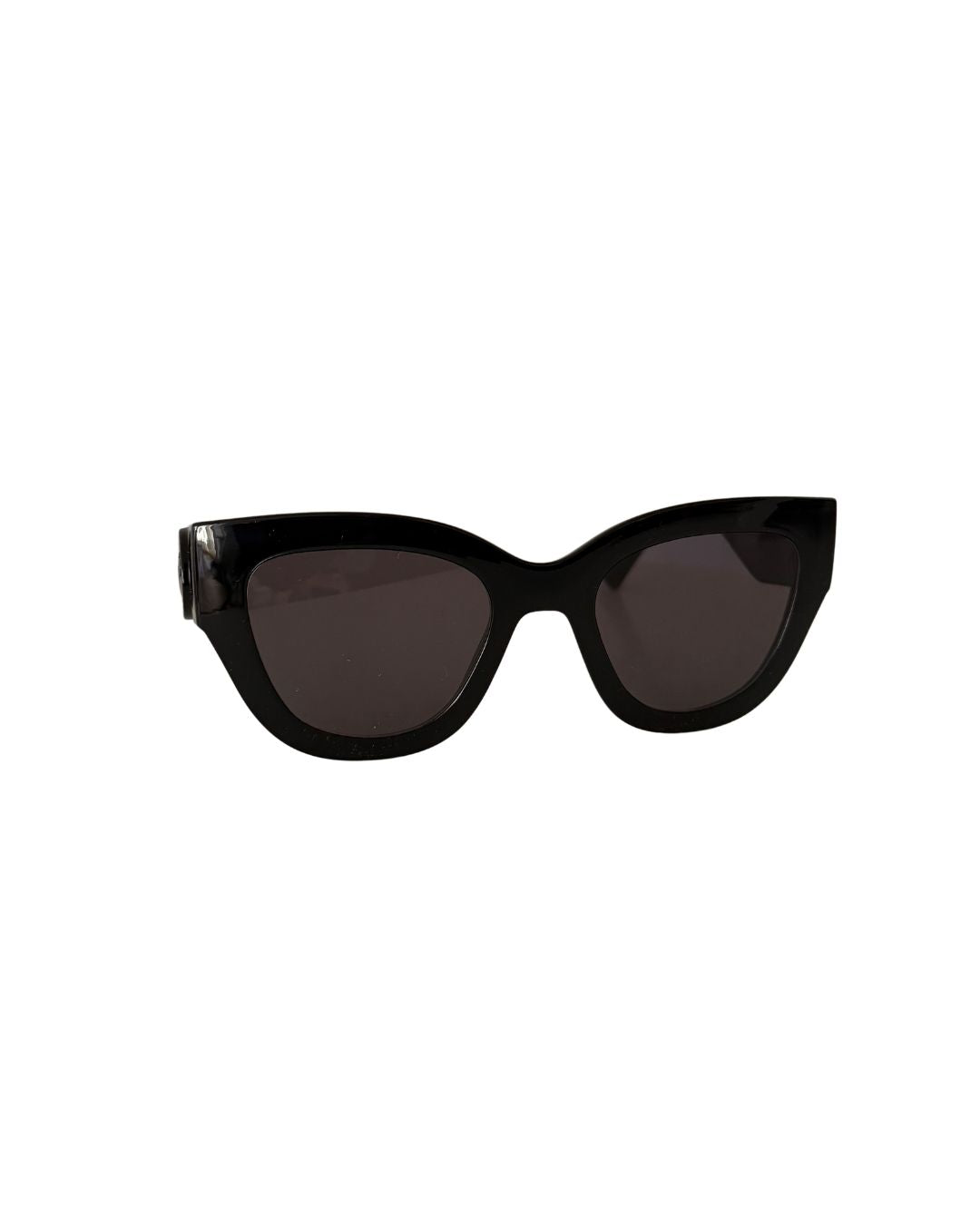 Longchamp LO744S Black Cat-Eye Sunglasses
