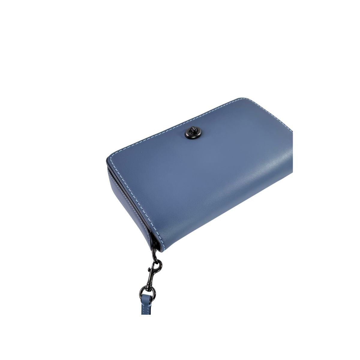 Coach 1941 Dinky Blue Glovetanned Leather Crossbody Bag