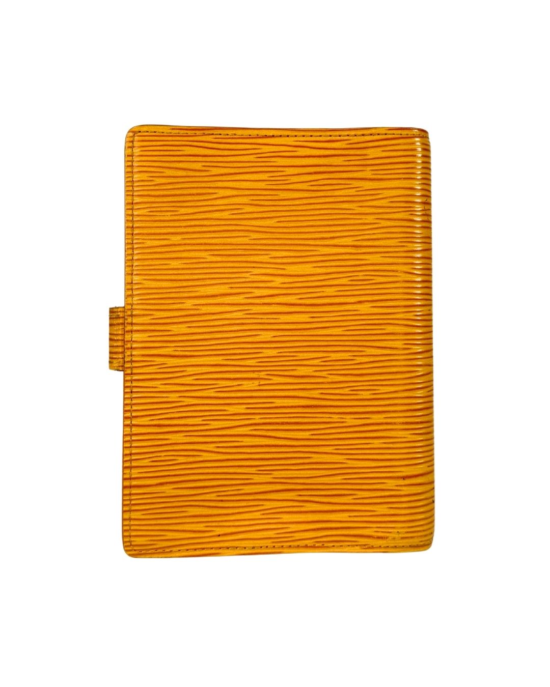 Louis Vuitton Agenda PM Yellow Epi Leather