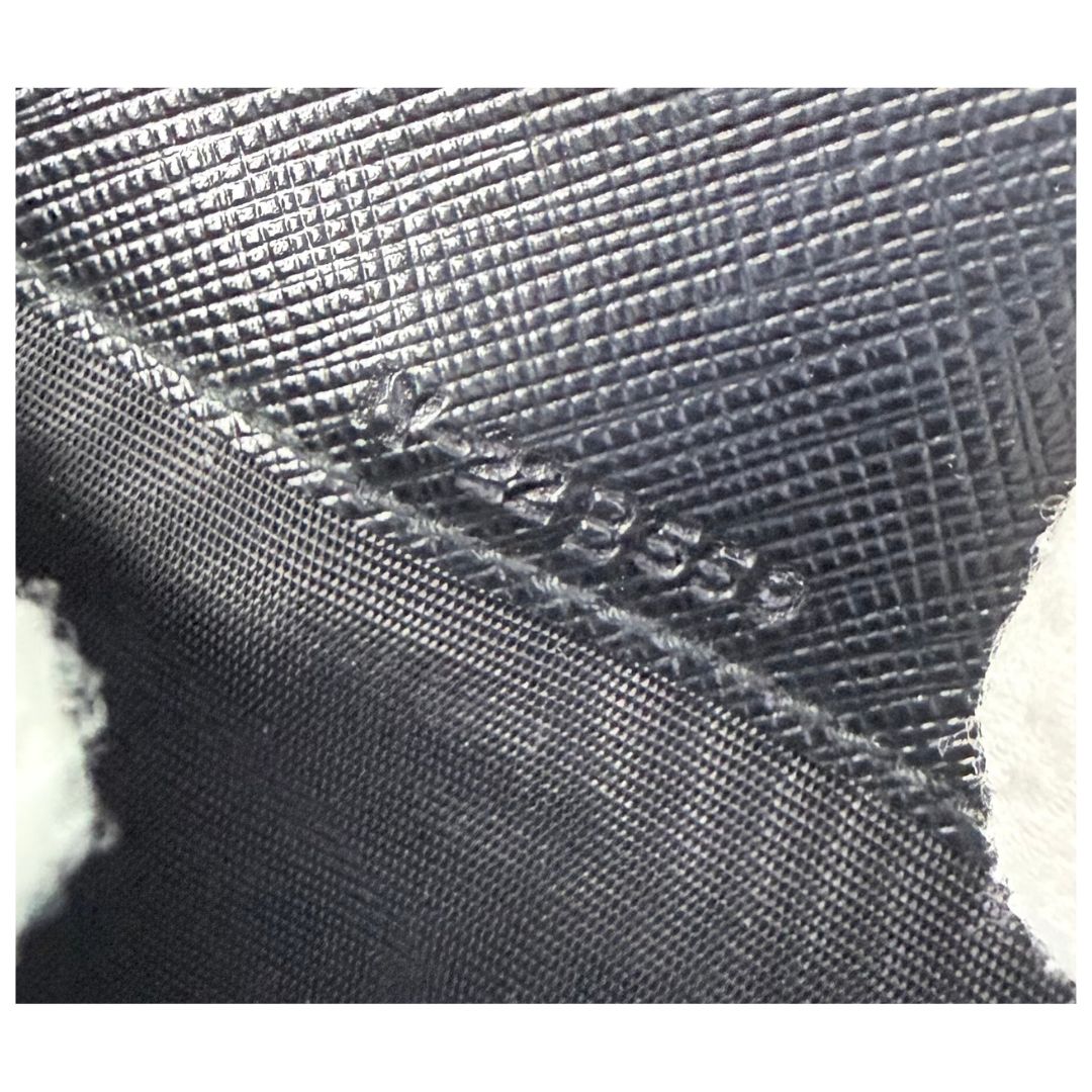 Salvatore Ferragamo Vara Bow Black Saffiano Leather Long Wallet