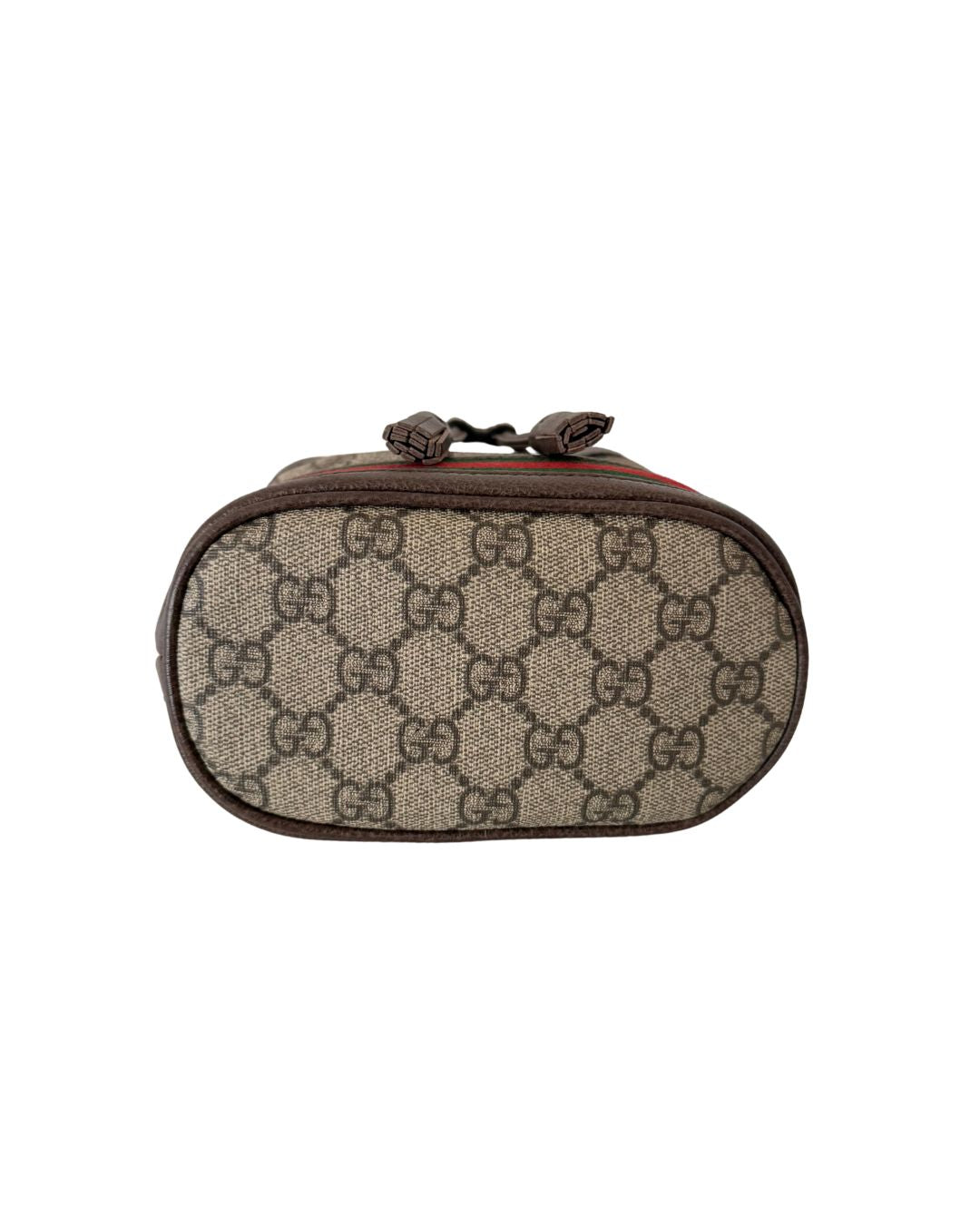 Gucci Ophidia GG Supreme Web Small Bucket Crossbody Bag