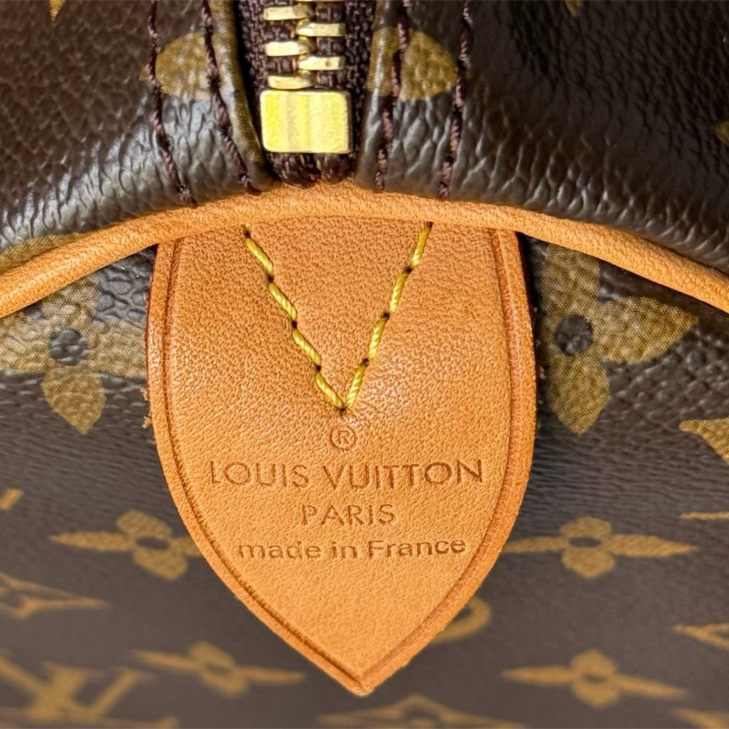 Louis Vuitton Monogram Speedy 30 Boston Bag W/Dust Bag, Lock & Key