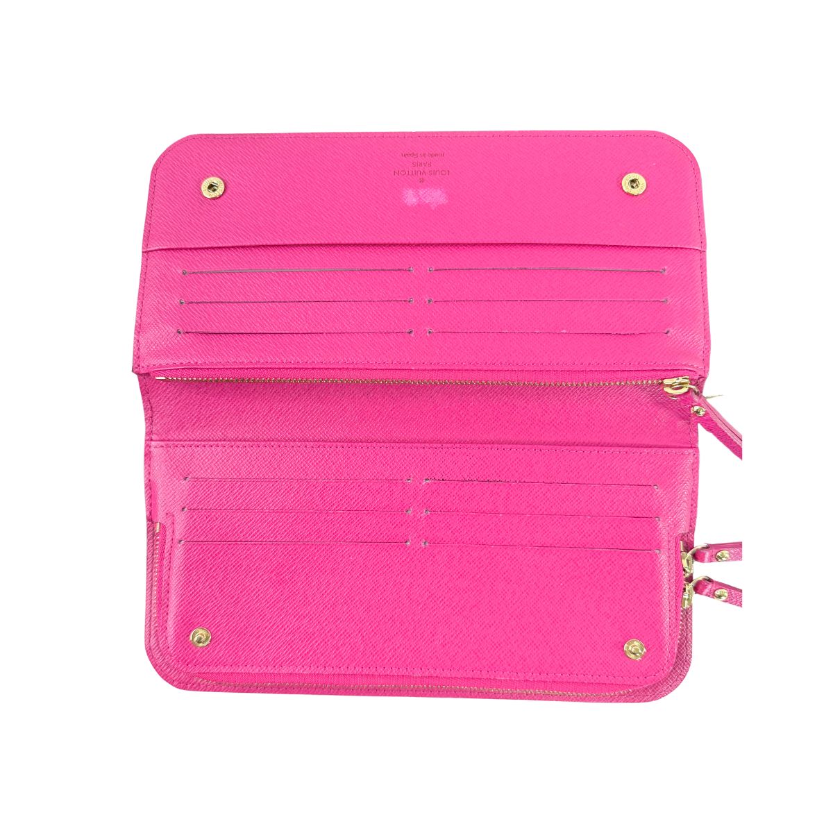 Louis Vuitton Insolite Wallet Monogram Multicolore Black Grenade Leather Wallet