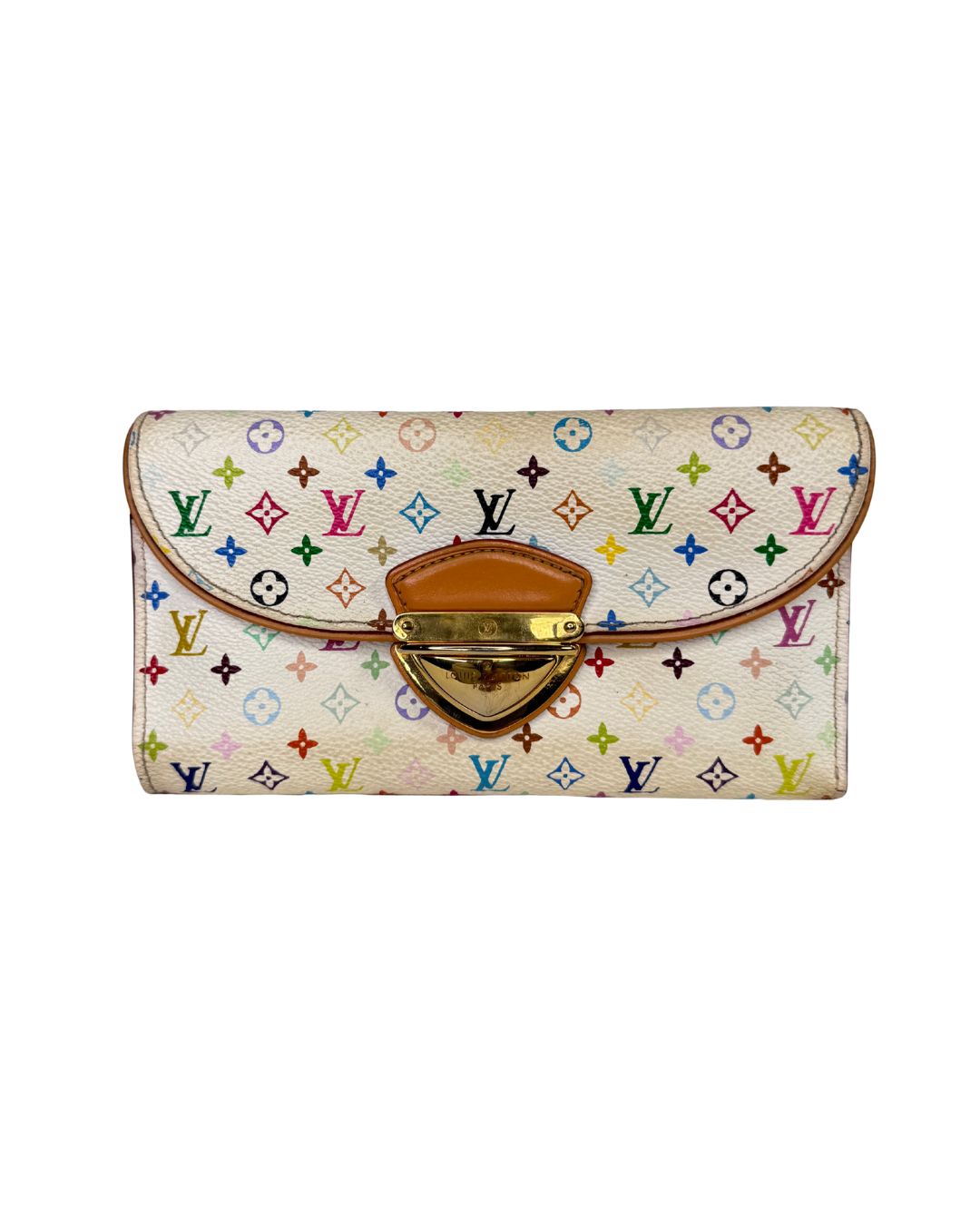 Louis Vuitton Multicolor Takashi Murakami 2006 Pochette Key Clés