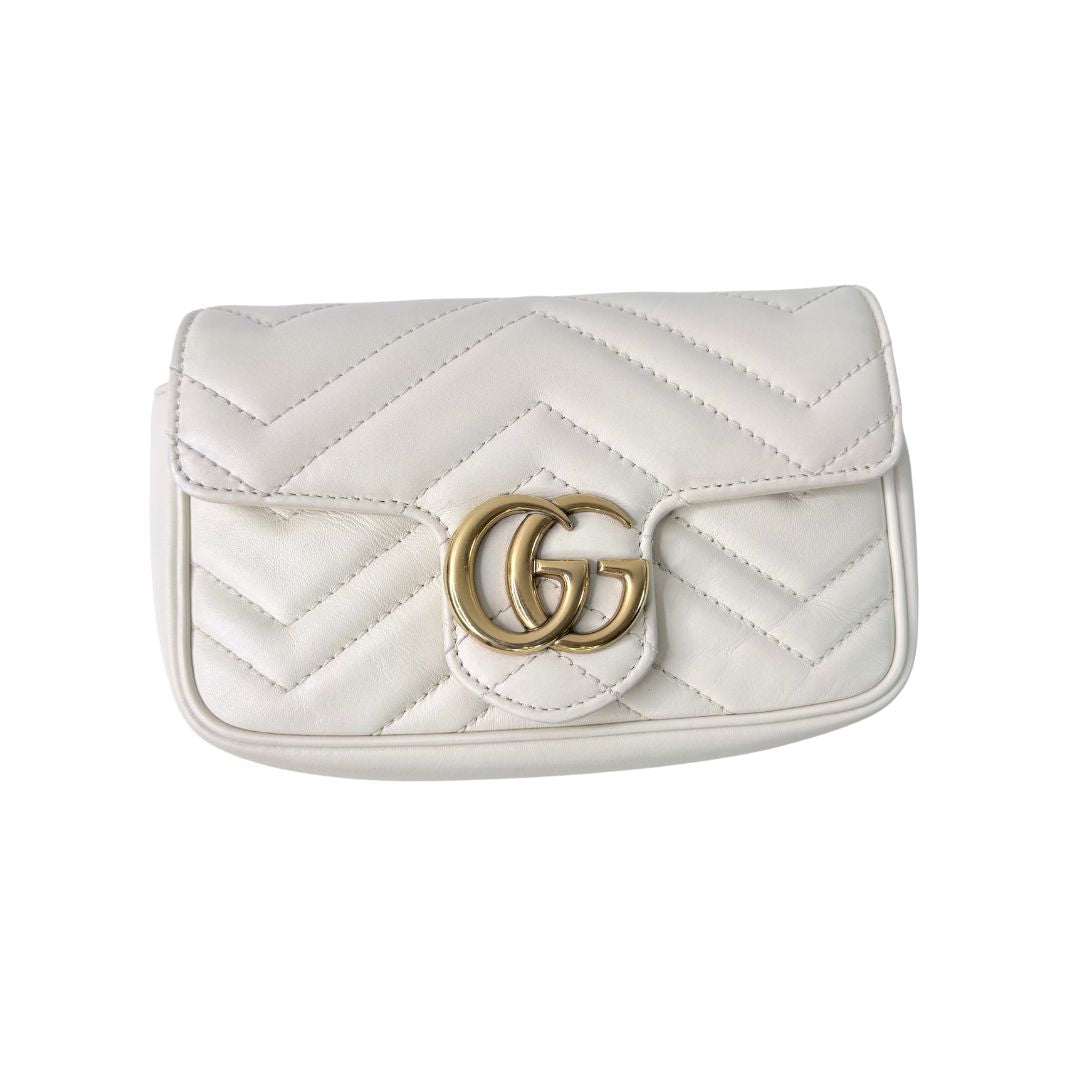 Gucci GG Marmont Mini Quilted Leather Crossbody Bag