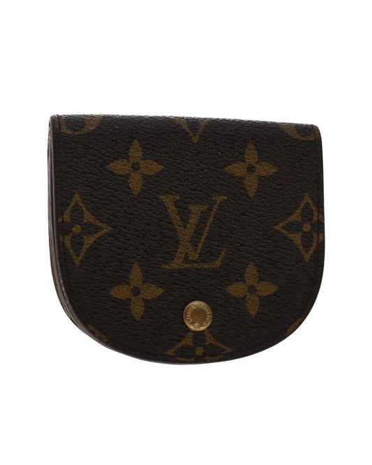 LOUIS VUITTON Monogram Porte Monnaie Guze Coin Purse