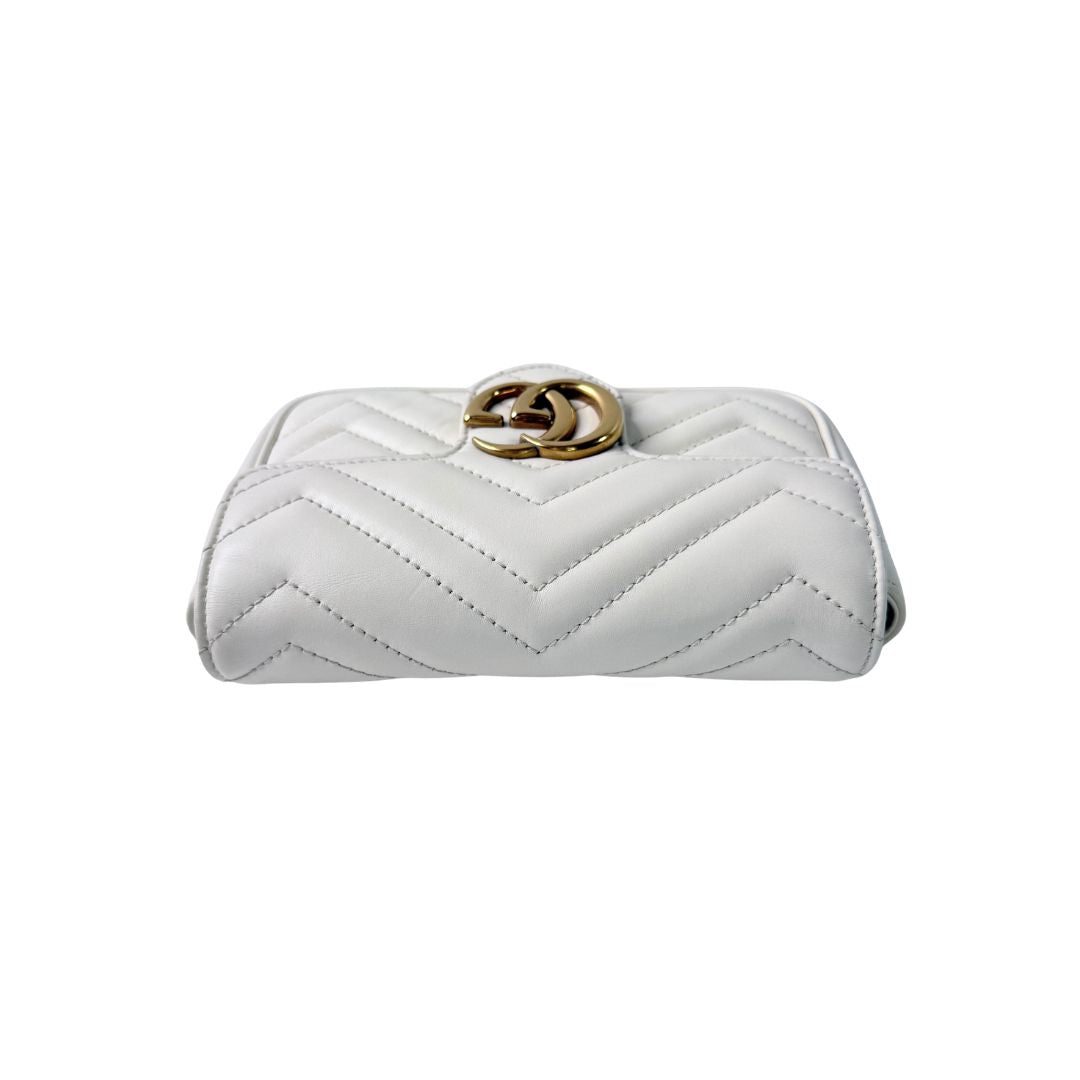 Gucci GG Marmont Mini Quilted Leather Crossbody Bag