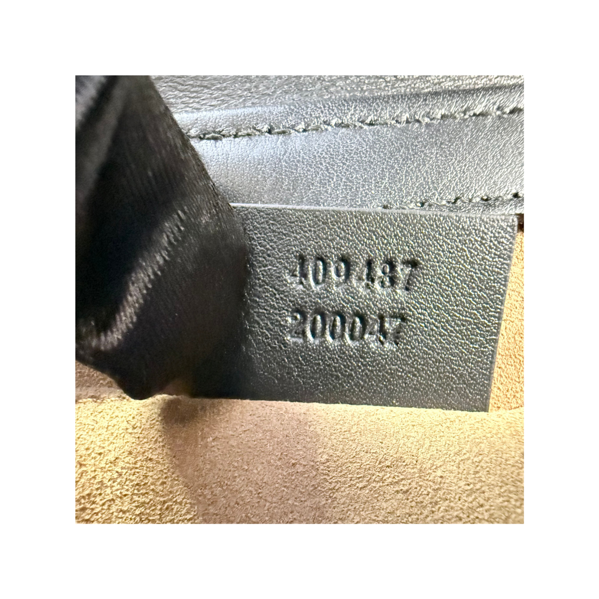 Gucci Padlock GG Supreme Canvas Leather Shoulder Bag