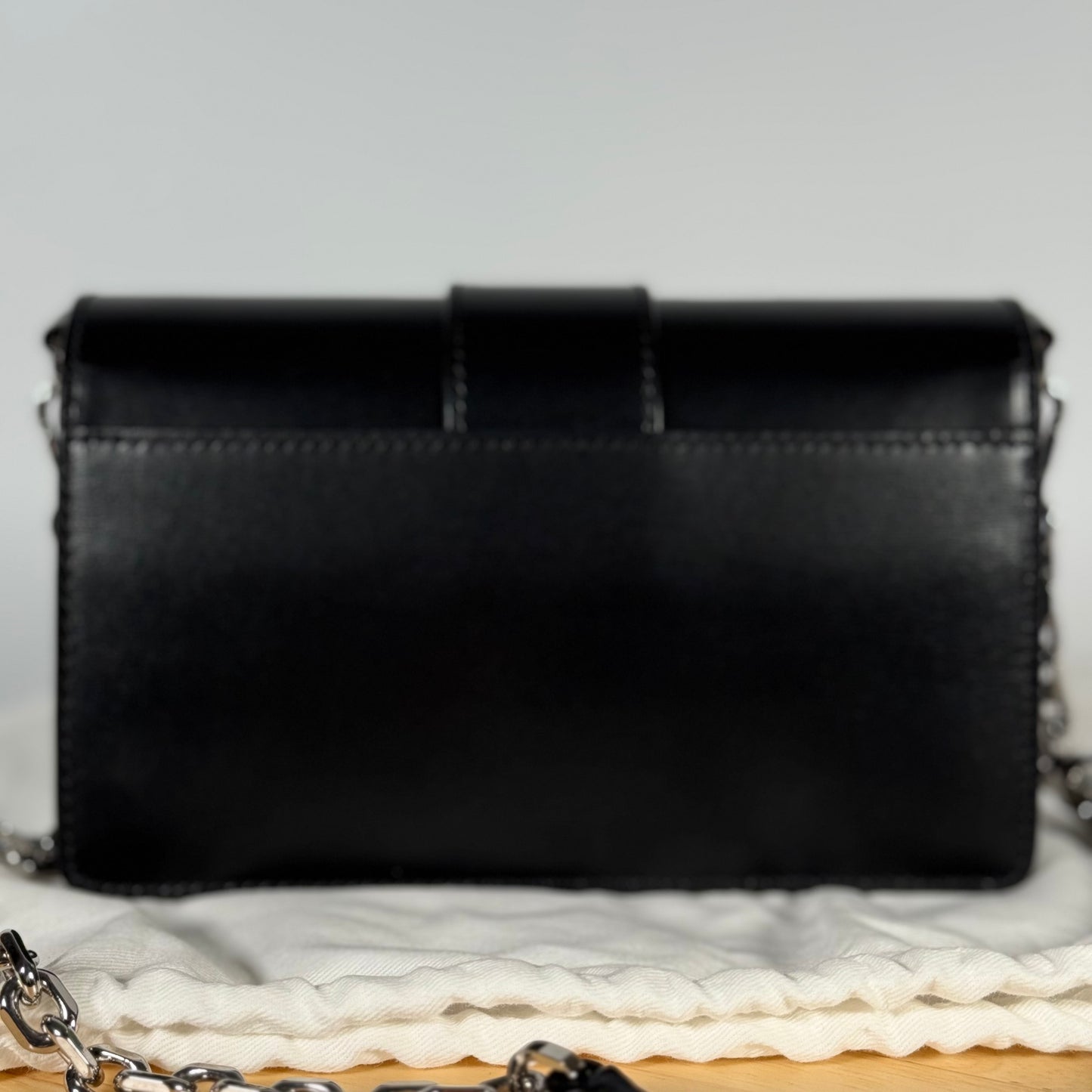 MCM Black Leather Crossbody Bag Shoulder Bag, Rare and Hard to Find