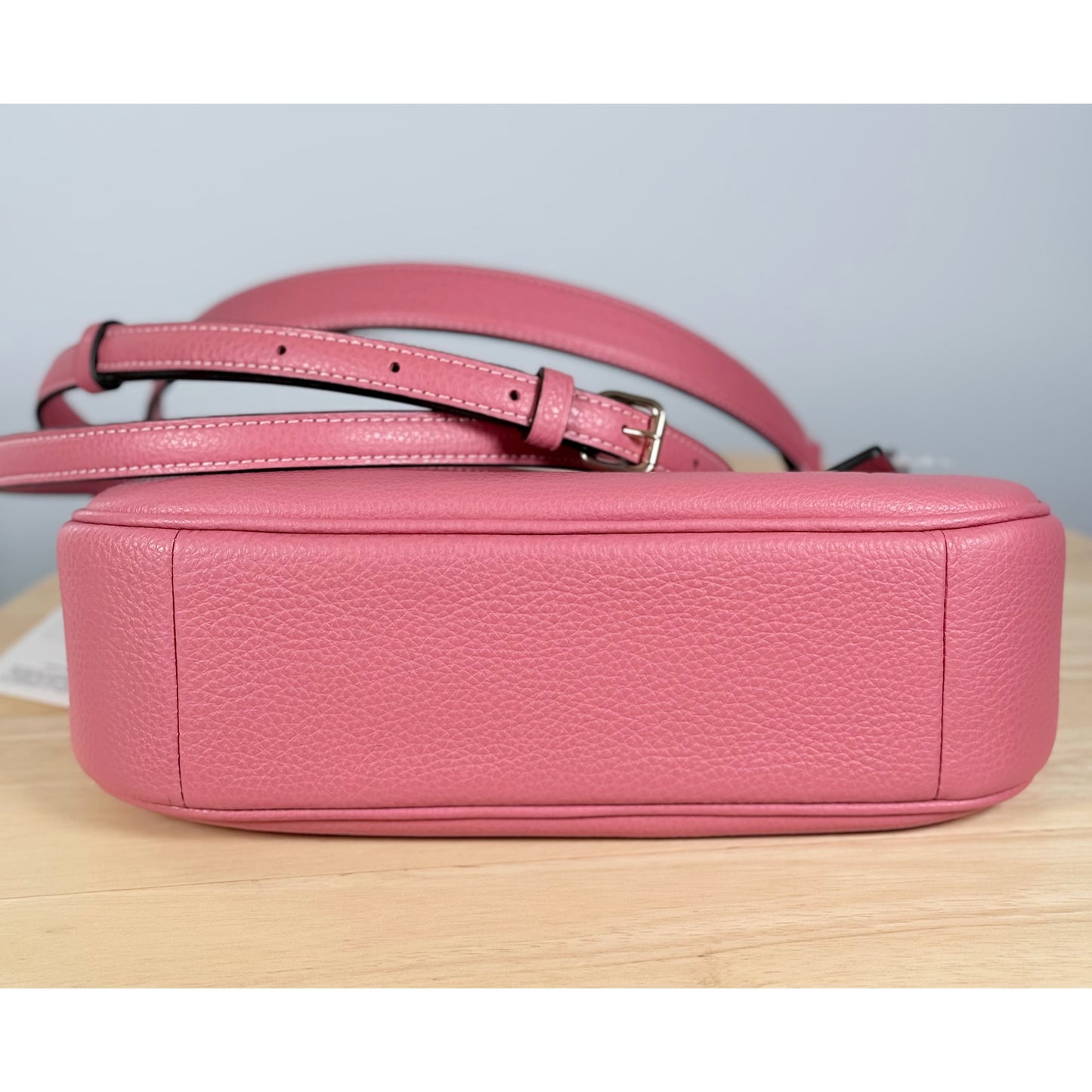 Coach X Peanuts Teri Shoulder Bag With Lucy CBM32 Leather/Bright Coral Multi NWT