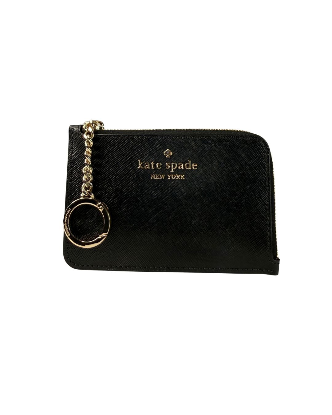 NWT Kate Spade Madison Saffiano Leather Medium L-Zip Card Holder MSRP C$169 / US$129