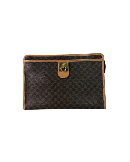 Vintage Céline Macadam Clutch