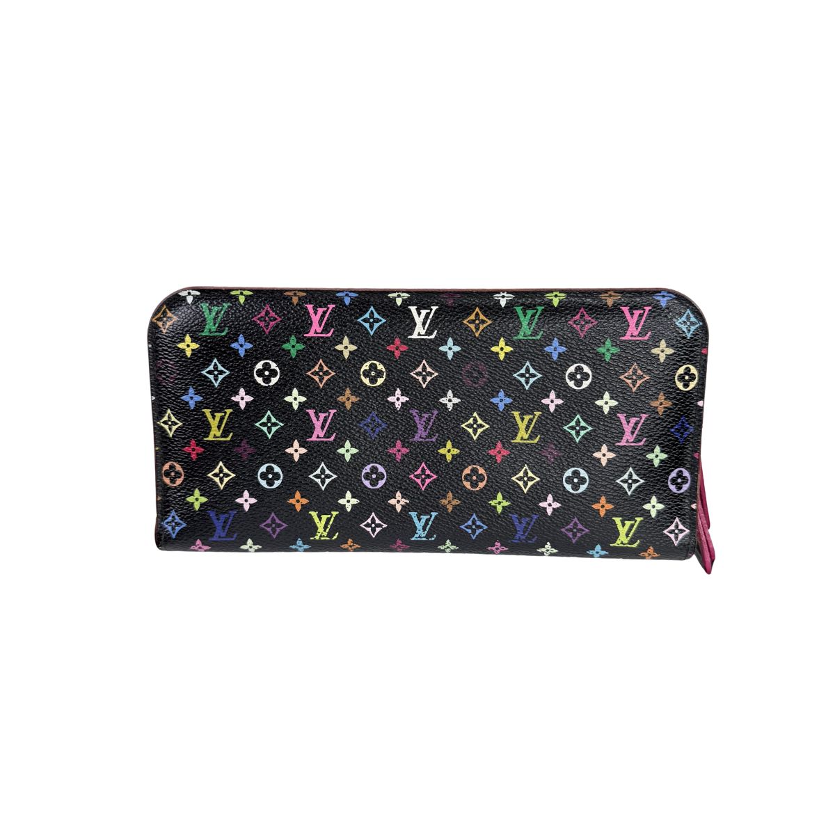 Louis Vuitton Insolite Wallet Monogram Multicolore Black Grenade Leather Wallet