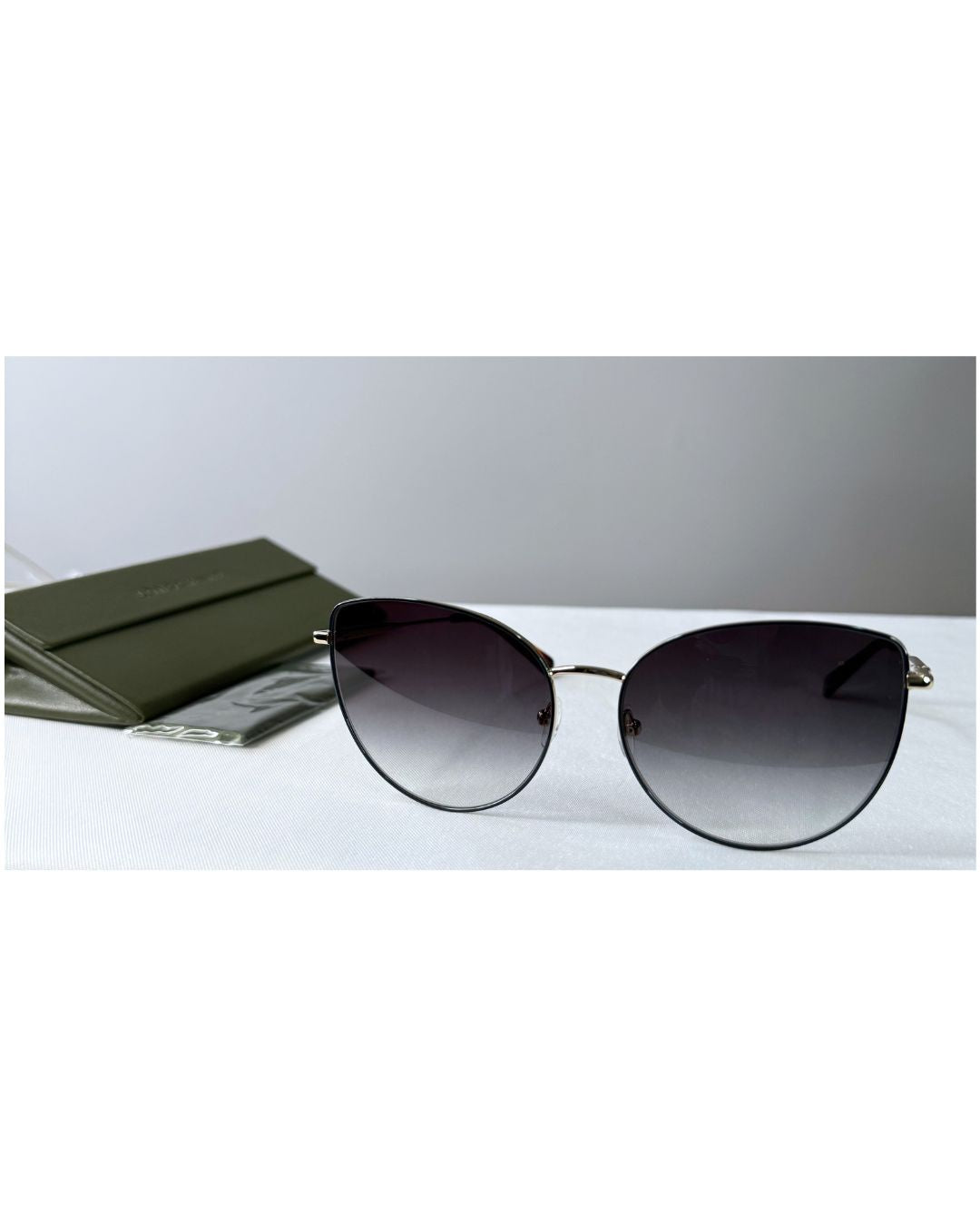 Longchamp LO158S Gold-Tone Gradient Sunglasses